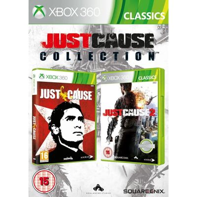 Collection Square Enix Just Cause - Xbox 360 - Jeu vidéo - Publicité Collection Square Enix Just Cause - Xbox 360 - Jeu vidéo - Publicité