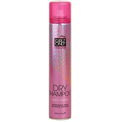 Girlz Only Shampoo Seco Party Nights - 400ml - Spray refrescante para cabelo Girlz Only Shampoo Seco Party Nights - 400ml - Spray refrescante para cabelo