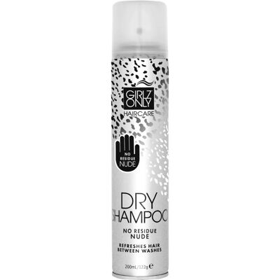 Shampoo a Seco Girlz Only Sem Resíduos Nude - 200ml - Spray para cabelos Shampoo a Seco Girlz Only Sem Resíduos Nude - 200ml - Spray para cabelos