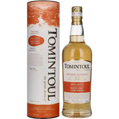 Tomintoul Small Batch White Port Cask Finish 40% Vol. 0,7l in geschenkverpakking Tomintoul Small Batch White Port Cask Finish 40% Vol. 0,7l in geschenkverpakking