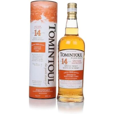 Tomintoul 14 Year Old White Port Cask Finish Single Malt Whisky - Whisky Tomintoul 14 Year Old White Port Cask Finish Single Malt Whisky - Whisky