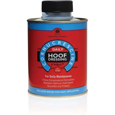 Carr & Day & Martin Cornucrescine Daily Hoof Dressing - Soins pour sabots - Publicité Carr & Day & Martin Cornucrescine Daily Hoof Dressing - Soins pour sabots - Publicité
