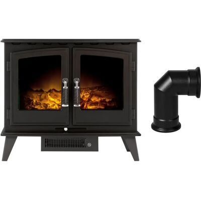 Adam Woodhouse Electric Stove - Black Adam Woodhouse Electric Stove - Black
