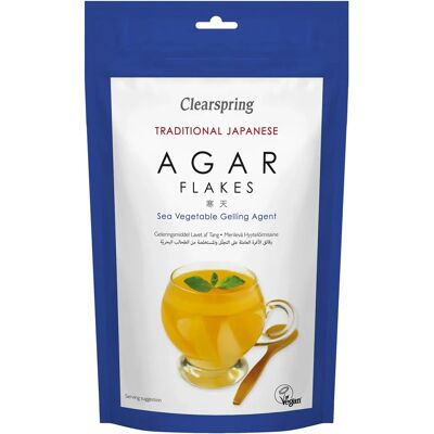 Clearspring Clearspring Agar Agar Flakes Sea Vegetable 28g - Agar Agar Flakes Clearspring Clearspring Agar Agar Flakes Sea Vegetable 28g - Agar Agar Flakes