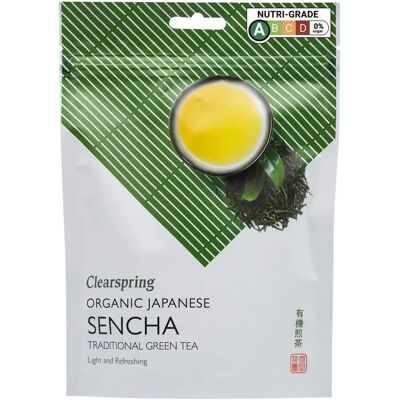 Clearspring Økologisk Japansk Grønn Te Sencha - 90g Clearspring Økologisk Japansk Grønn Te Sencha - 90g