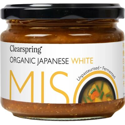 Clearspring Organic Japanese White Miso Jar - Miso Paste Clearspring Organic Japanese White Miso Jar - Miso Paste