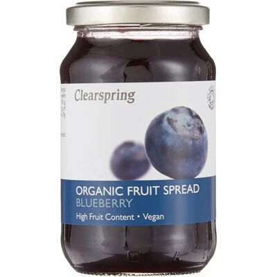 Clearspring Blueberry Organic Fruit Spread - 280g Clearspring Blueberry Organic Fruit Spread - 280g