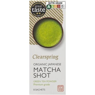 CLEARSPRING Bio Matcha Proszek - Zielony, Model Grande, 8g CLEARSPRING Bio Matcha Proszek - Zielony, Model Grande, 8g