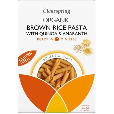 Clearspring Organic Brown Rice Quinoa Amaranth Pasta - Gluten-Free Clearspring Organic Brown Rice Quinoa Amaranth Pasta - Gluten-Free