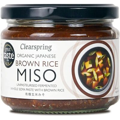 Clearspring Miso de Arroz Integral 300g - No Pasteurizado Clearspring Miso de Arroz Integral 300g - No Pasteurizado
