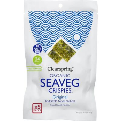 Crackers de Alga Nori Orgânica - 20g Crackers de Alga Nori Orgânica - 20g