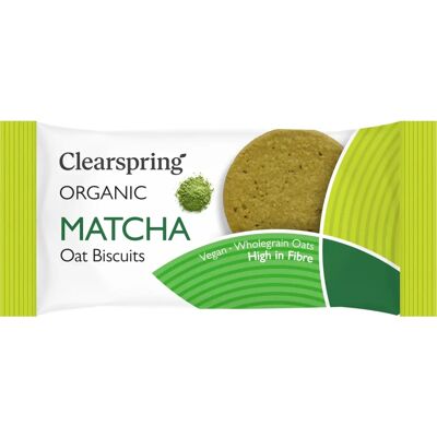 Galletas de avena orgánicas Clearspring - Matcha - Galletas Galletas de avena orgánicas Clearspring - Matcha - Galletas