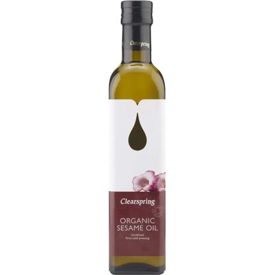 Clearspring Organic Sesame Oil - Organic Cold-Pressed 500ml - Sesame Oil Clearspring Organic Sesame Oil - Organic Cold-Pressed 500ml - Sesame Oil