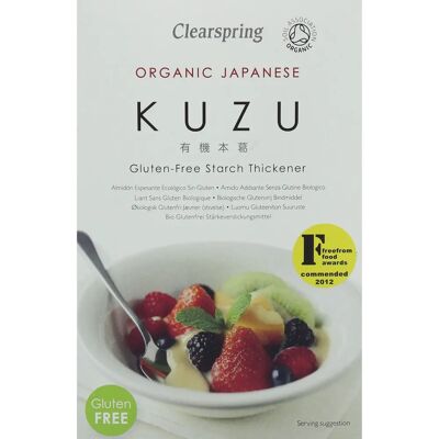 Clearspring Orgânico Japonês Kuzu - Amido Sem Glúten - 125g Clearspring Orgânico Japonês Kuzu - Amido Sem Glúten - 125g