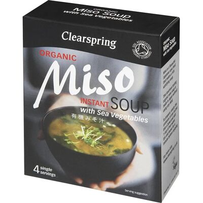 Sopa de Miso Orgânica com Algas Marinhas - 40g Sopa de Miso Orgânica com Algas Marinhas - 40g