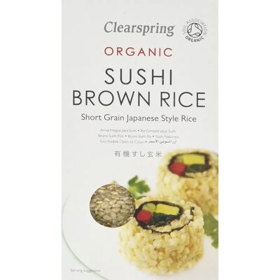 Clearspring Økologisk sushi-brun ris - 500g Clearspring Økologisk sushi-brun ris - 500g