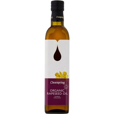 Cleaspring Økologisk Rapsolje - 500ml Cleaspring Økologisk Rapsolje - 500ml