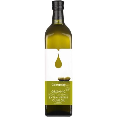 Clearspring Tunisian Extra Virgin Olive Oil Organic - 1L Clearspring Tunisian Extra Virgin Olive Oil Organic - 1L