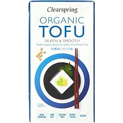Clearspring Organisk Japansk Tofu - Silkeaktig & Slett 300g Clearspring Organisk Japansk Tofu - Silkeaktig & Slett 300g