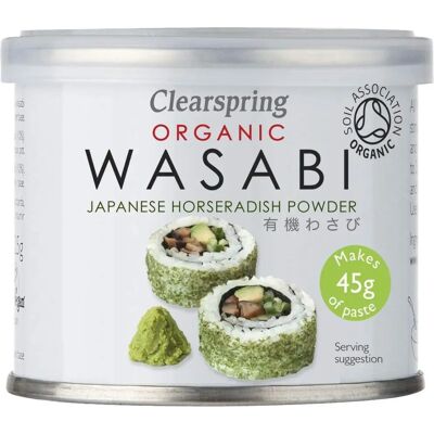 Polvo de Wasabi Japonés de Clearspring - Polvo de Rábano Picante Polvo de Wasabi Japonés de Clearspring - Polvo de Rábano Picante