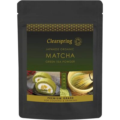 Polvo de Té Verde Matcha Orgánico de Clearspring - Grado Premium 40g Polvo de Té Verde Matcha Orgánico de Clearspring - Grado Premium 40g