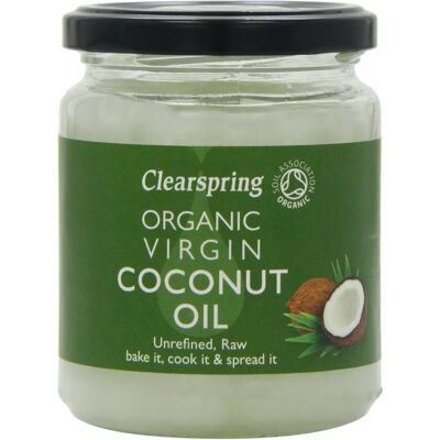 ClearSpring Bio Virgin Kokosöl - 200g / 222ml ClearSpring Bio Virgin Kokosöl - 200g / 222ml