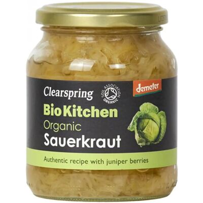 Choucroute Bio Kitchen de Clearspring - 360g - Publicité Choucroute Bio Kitchen de Clearspring - 360g - Publicité