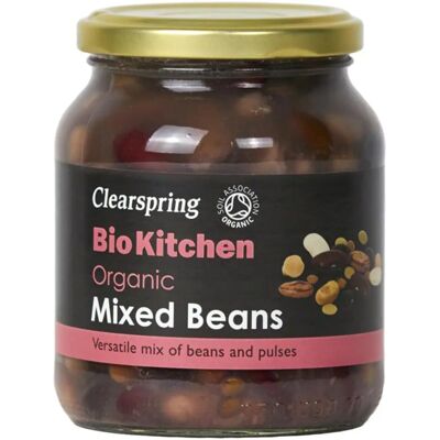 Clearspring Økologiske Blandede Bønner 350g - Blanding av Bønner Clearspring Økologiske Blandede Bønner 350g - Blanding av Bønner