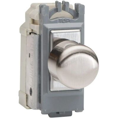Varilight Gjp100s Steel 2-Way Rotary LED Dimmer - Dimmer Varilight Gjp100s Steel 2-Way Rotary LED Dimmer - Dimmer