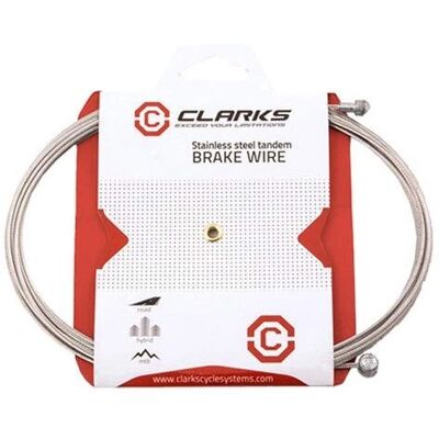 Câble de frein intérieur universel en acier inoxydable Clarks - Argent - Publicité Câble de frein intérieur universel en acier inoxydable Clarks - Argent - Publicité