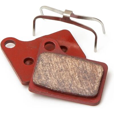 Plaquettes de frein à disque sinterisées Clarks Deore M555 - Hydraulique - Publicité Plaquettes de frein à disque sinterisées Clarks Deore M555 - Hydraulique - Publicité
