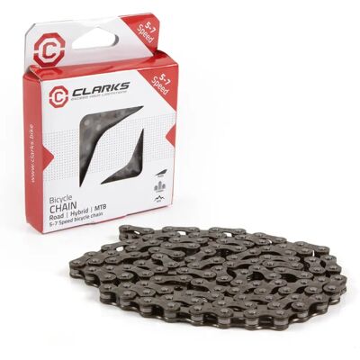 Clarks C50 5-7-Gang Fahrradkette - Silber Clarks C50 5-7-Gang Fahrradkette - Silber