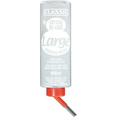 Caldex Large Crystal Drinking Bottle - Water for Small Animals Caldex Large Crystal Drinking Bottle - Water for Small Animals