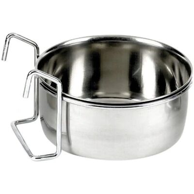 Classic PET PRODUCTS Stainless Steel Coop Cup - Hook On - 15cm 900ml Classic PET PRODUCTS Stainless Steel Coop Cup - Hook On - 15cm 900ml