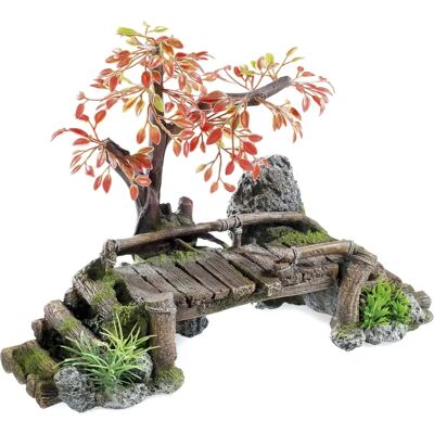 Classic For Pets Wooden Bridge - Aquarium Decoration Classic For Pets Wooden Bridge - Aquarium Decoration