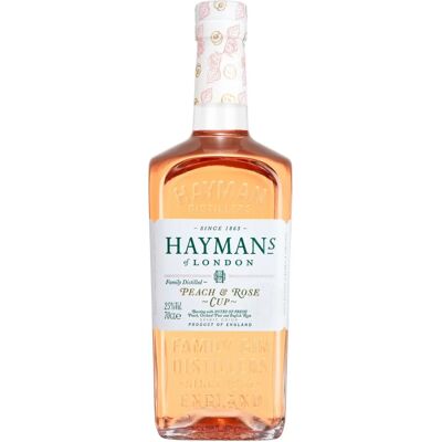 Hayman's Peach & Rose Cup 0.7L 25% Hayman's Peach & Rose Cup 0.7L 25%