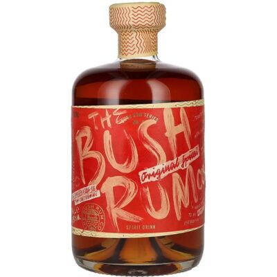 Bush Original Spiced Rum - Dark Amber - 37.5% Vol. 0.7l - Spiced Rum Bush Original Spiced Rum - Dark Amber - 37.5% Vol. 0.7l - Spiced Rum