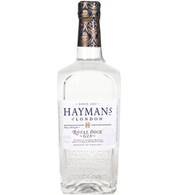 Hayman's Royal Dock Gin Navy Strength - Gin d'Angleterre à 57% vol. Publicité Hayman's Royal Dock Gin Navy Strength - Gin d'Angleterre à 57% vol. Publicité