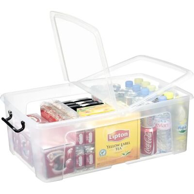 CEP 2006750110 Storage Box - Transparent - Rectangular Polypropylene CEP 2006750110 Storage Box - Transparent - Rectangular Polypropylene