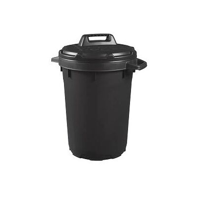 Strata - GN348 - Noir - 90 L - Conteneur à déchets - Publicité Strata - GN348 - Noir - 90 L - Conteneur à déchets - Publicité