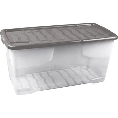 Strata - Strata 80L Curve - Clear Box - Storage Box Strata - Strata 80L Curve - Clear Box - Storage Box