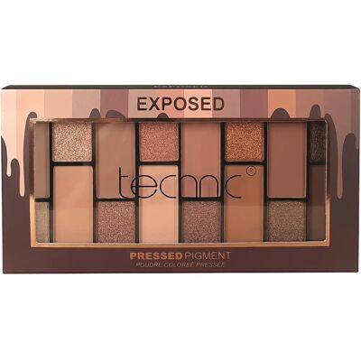 Technic Exposed Eyeshadow Palette - Long Lasting, Blendable Shades with Soft Shimmers Technic Exposed Eyeshadow Palette - Long Lasting, Blendable Shades with Soft Shimmers