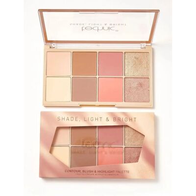 Technic Mega Glow Highlighter Palette Pearl Gold - Paleta de Iluminadores Technic Mega Glow Highlighter Palette Pearl Gold - Paleta de Iluminadores
