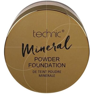 Technic - Mineral Powder Foundation - Miel - Neutre - Foundation - Publicité Technic - Mineral Powder Foundation - Miel - Neutre - Foundation - Publicité