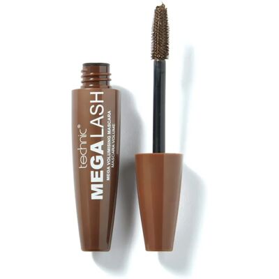 Technic Mega Lash Mascara - Brown - Volume, Length, Waterproof Technic Mega Lash Mascara - Brown - Volume, Length, Waterproof