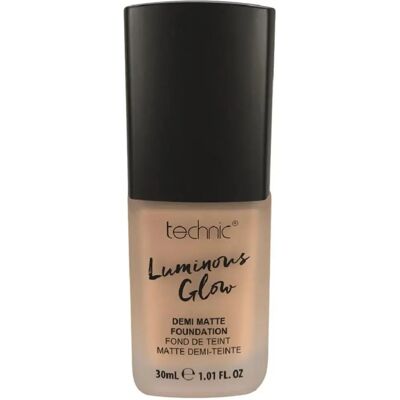 Fundación Demi Mate Glow Luminoso Technic Miel Fundación Demi Mate Glow Luminoso Technic Miel