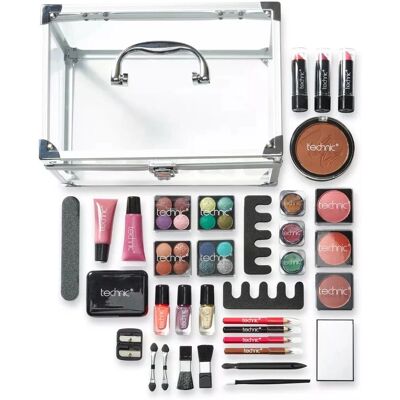 Technic Kosmetikkoffer Groß Transparent - Beauty Case Organizer Technic Kosmetikkoffer Groß Transparent - Beauty Case Organizer