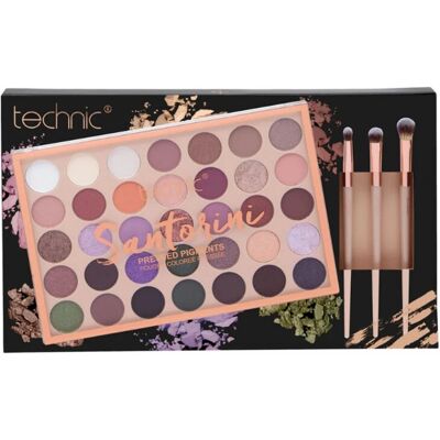 Technic Santorini Palette & Pinselset - Make-up Palette und Pinsel Technic Santorini Palette & Pinselset - Make-up Palette und Pinsel