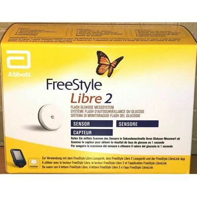 Abbott Freestyle Libre 2 Sensor - Glucose Monitoring System Abbott Freestyle Libre 2 Sensor - Glucose Monitoring System