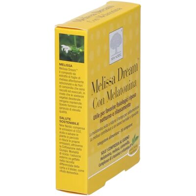New Nordic Srl Melissa Dream con Melatonina - Supporto al sonno New Nordic Srl Melissa Dream con Melatonina - Supporto al sonno